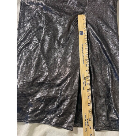 Eliza J Metallic Black Maxi Dress - Picture 13 of 16